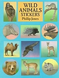 Wild Animals Stickers (Paperback)