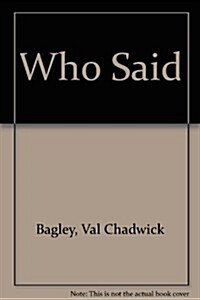 Who Said (Hardcover)