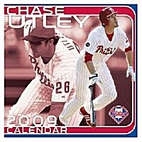 MLB Player Chase Utley 2009 Calendar (Paperback, Wall)