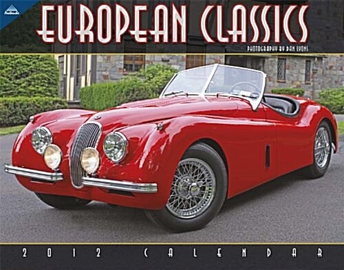 European Classic Cars 2012 Calendar (Paperback, Wall)