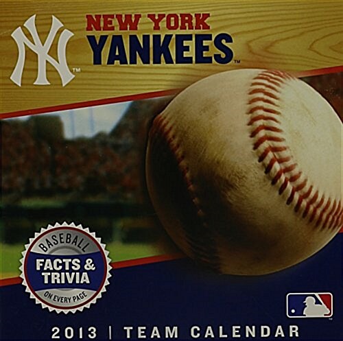 New York Yankees 2013 Team Calendar (Paperback, Page-A-Day )