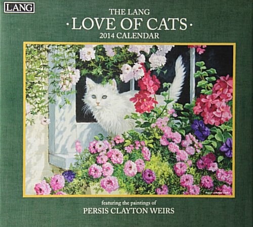 The Lang Love of Cats 2014 Calendar (Paperback, Wall)