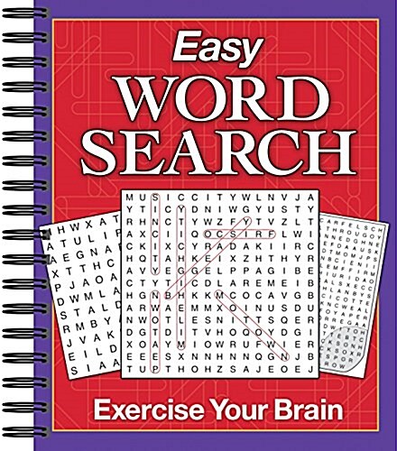 Easy Word Search (Spiral)
