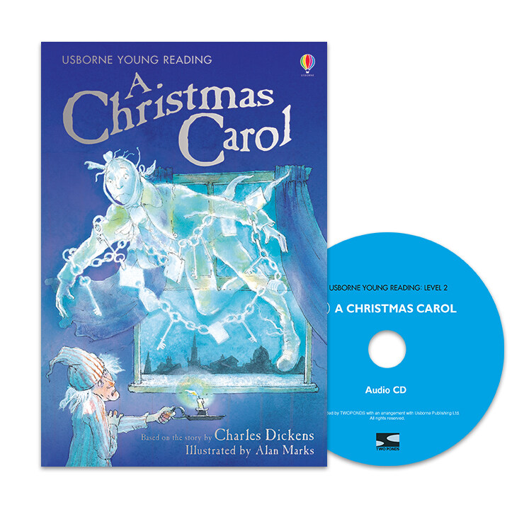 Usborne Young Reading Set 2-07 : A Christmas Carol (Paperback + Audio CD 1장)