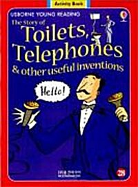 [중고] Usborne Young Reading Activity Book 1-28 : The Story Of Toilets, Telephones and Other Useful Inventions (Paperback + Audio CD 1장)