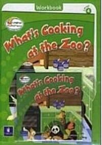 [중고] What‘s Cooking at the Zoo? : Level 4-10 (Paperback + Workbook + CD)