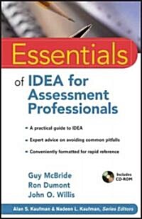 Essentials of IDEA for Assessment Professionals (Paperback)