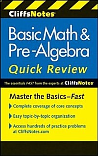 Cliffsnotes Basic Math & Pre-Algebra Quick Review, 2nd Edition (Paperback, 2, Revised)