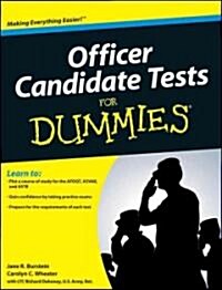 Officer Candidate Tests for Dummies (Paperback)