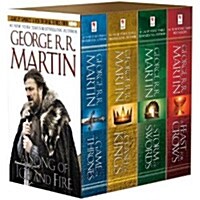 [중고] Song of Ice & Fire 4v: A Game of Thrones, a Clash of Kings, a Storm of Swords, and a Feast for Crows (Boxed Set)