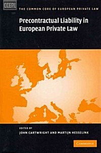 Precontractual Liability in European Private Law (Paperback)