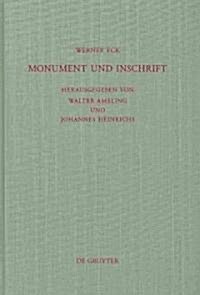 Monument und Inschrift (Hardcover)