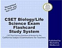 Cset Biology/Life Science Exam Flashcard Study System: Cset Test Practice Questions & Review for the California Subject Examinations for Teachers (Other)