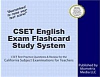 Cset English Exam Flashcard Study System: Cset Test Practice Questions & Review for the California Subject Examinations for Teachers (Other)