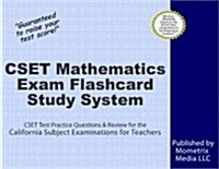 Cset Mathematics Exam Flashcard Study System: Cset Test Practice Questions & Review for the California Subject Examinations for Teachers (Other)