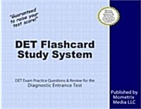 Det Flashcard Study System: Det Exam Practice Questions and Review for the Diagnostic Entrance Test (Other)