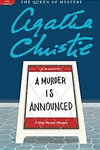 A Murder Is Announced: A Miss Marple Mystery (Paperback)