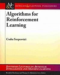 Algorithms for Reinforcement Learning (Paperback)