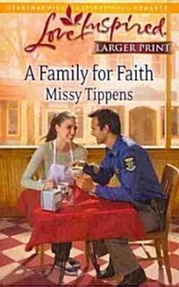 A Family for Faith (Paperback, LGR)