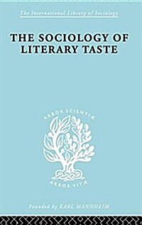 Sociology Lit Taste     Ils 90 (Paperback)