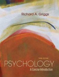 Psychology : a concise introduction 3rd ed