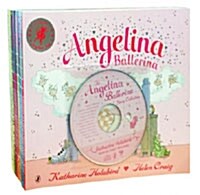 Angelina Ballerina 11 Book Pack (11 paperback + 1 CD)
