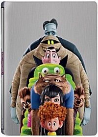 [3D 블루레이] 몬스터 호텔 2 : 스틸북 한정판 콤보팩 (2disc: 3D+2D)