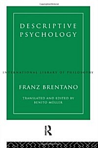 Descriptive Psychology (Paperback)