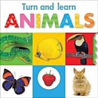 Turn and Learn Animals (Board Books)