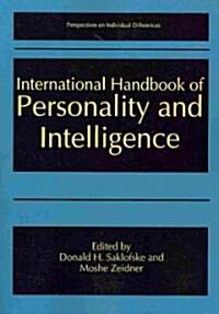 International Handbook of Personality and Intelligence (Paperback, Softcover Repri)