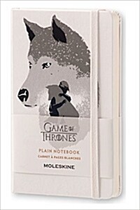 Moleskine Game of Thrones Limited Edition Notebook, Pocket, Plain, White, Hard Cover (3.5 X 5.5) (Other)