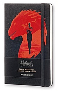 Moleskine Game of Thrones Limited Edition Notebook, Large, Plain, Black, Hard Cover (5 X 8.25) (Other)