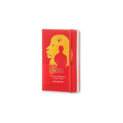 Moleskine Game of Thrones Limited Edition Notebook, Pocket, Ruled, Red, Hard Cover (3.5 X 5.5) (Other)