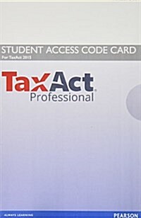 Taxact 2015 Access Card for Pearsons Federal Taxation 2017 (Hardcover, 30)