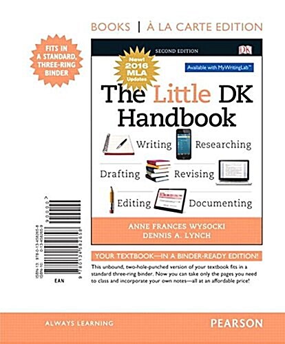 Little DK Handbook, The, Books a la Carte Edition, MLA Update Edition (Loose Leaf, 2)