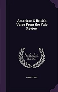 American & British Verse from the Yale Review (Hardcover)