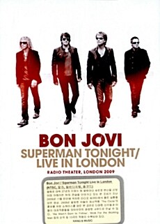 [수입] Bon Jovi - Superman Tonight / Live in London
