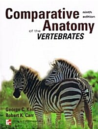 Comparative Anatomy of the Vertebrates (9th Edition, Paperback)