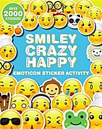 Smiley Crazy Happy Emoticon Sticker Activity (Paperback)