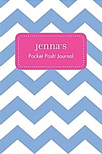 Jennas Pocket Posh Journal, Chevron (Paperback)