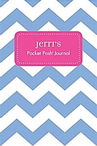 Jerris Pocket Posh Journal, Chevron (Paperback)