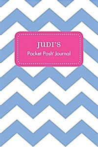 Judis Pocket Posh Journal, Chevron (Paperback)