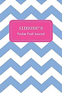 Simones Pocket Posh Journal, Chevron (Paperback)