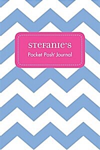 Stefanies Pocket Posh Journal, Chevron (Paperback)