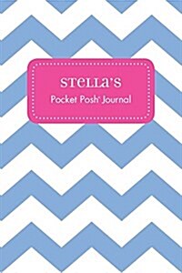 Stellas Pocket Posh Journal, Chevron (Paperback)