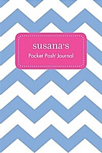 Susanas Pocket Posh Journal, Chevron (Paperback)
