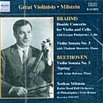 [수입] Great Violinist 밀슈타인 - 브람스 : 더블 콘체르토 & 베토벤 : 바이올린 소나타 5번 봄 외