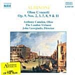 [수입] 알비노니 : 오보에 협주곡 Op.9 2, 3, 5, 8, 9 & 11번