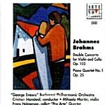 [수입] 브람스 : 바이올린과 첼로를 위한 더블 협주곡 Op.102 & 피아노 5중주 1번 Op.25