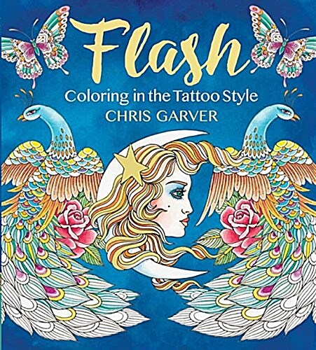 Flash: Coloring in the Tattoo Style (Paperback)